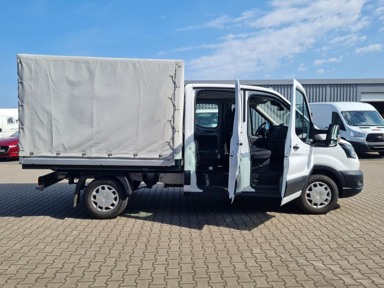 Ford Transit 350 Doka Plane L2 Trend KLIMA TEMPOMAT - Легка бортова вантажівка, Вантажопасажирський фургон: фото 4 Ford Transit 350 Doka Plane L2 Trend KLIMA TEMPOMAT - Легка бортова вантажівка, Вантажопасажирський фургон: фото 4