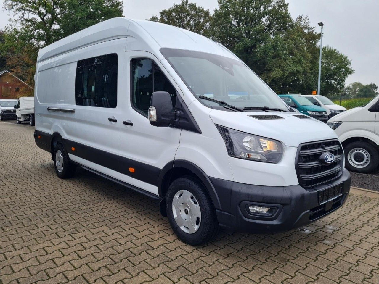 Ford Transit 350 Kasten Doka L4H3 Trend 4x4 AHK KAMER - Суцільнометалевий фургон, Вантажопасажирський фургон: фото 3 Ford Transit 350 Kasten Doka L4H3 Trend 4x4 AHK KAMER - Суцільнометалевий фургон, Вантажопасажирський фургон: фото 3