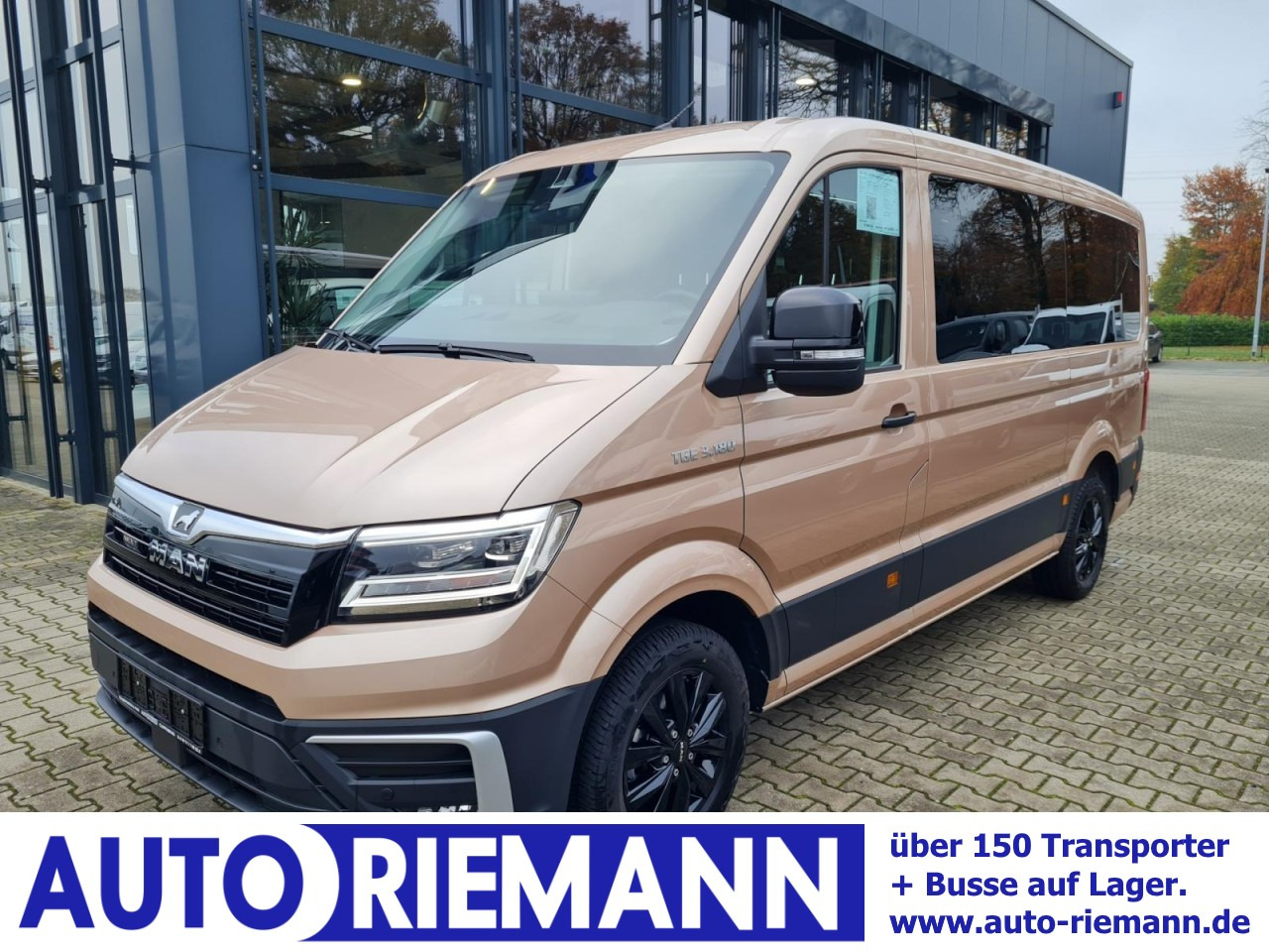Man TGE 3.180 TDi Kombi 9 Sitze ALU KAMERA LED LEDER Sonderumbau - Мікроавтобус, Пасажирський фургон: фото 1 Man TGE 3.180 TDi Kombi 9 Sitze ALU KAMERA LED LEDER Sonderumbau - Мікроавтобус, Пасажирський фургон: фото 1