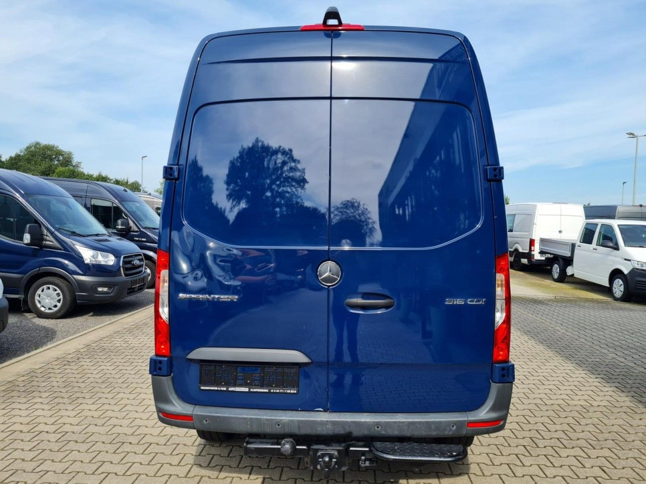 Mercedes-Benz Sprinter 316 Kasten CDI MR AHK Tachograf MBUX - Суцільнометалевий фургон: фото 5 Mercedes-Benz Sprinter 316 Kasten CDI MR AHK Tachograf MBUX - Суцільнометалевий фургон: фото 5
