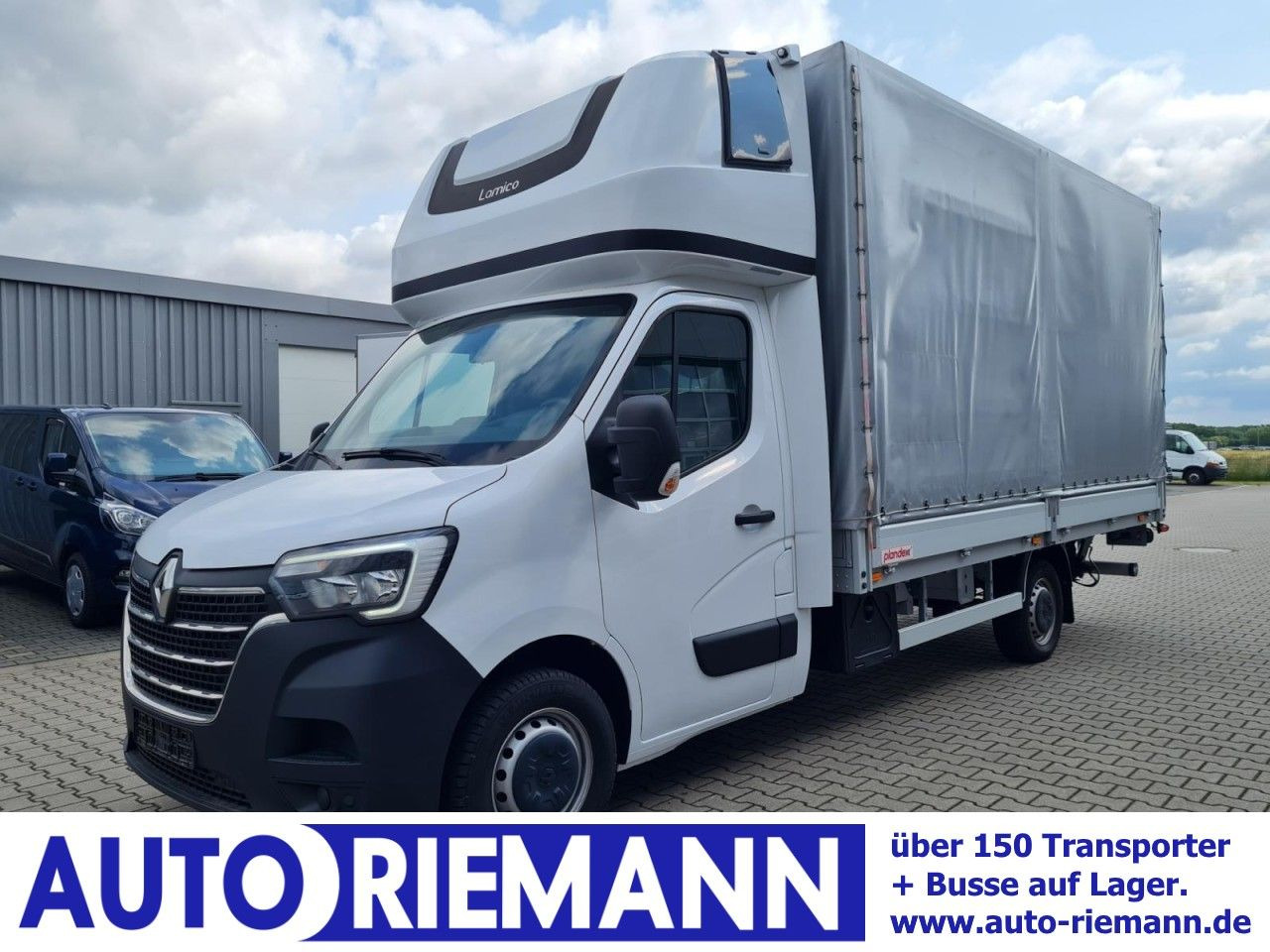 Renault Master 3,5t Pritsche dCi Plane Schlafkab. LBW - Тентований фургон: фото 1 Renault Master 3,5t Pritsche dCi Plane Schlafkab. LBW - Тентований фургон: фото 1