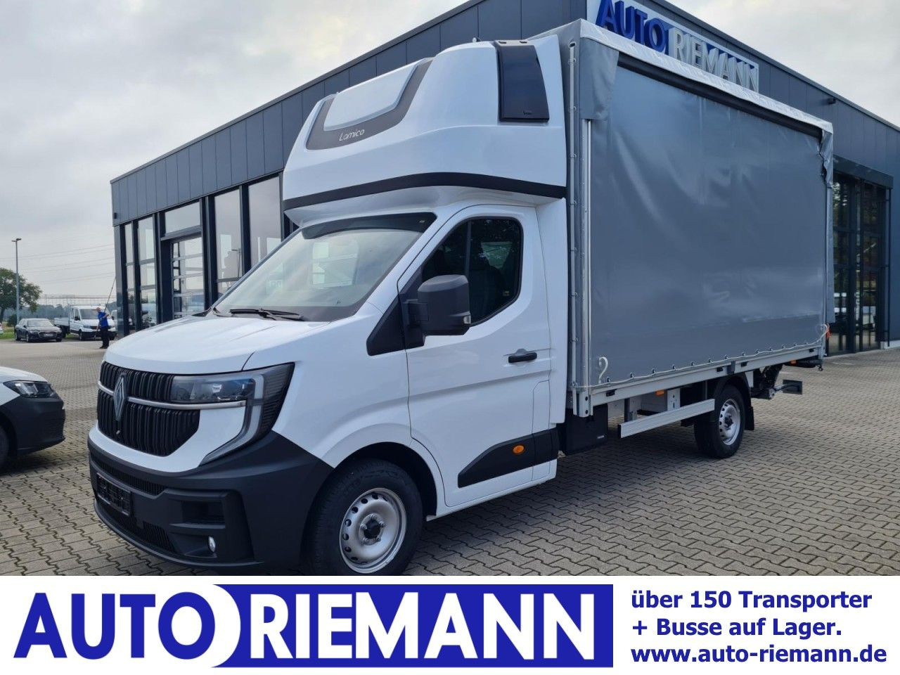 Renault Master Pritsche Schiebe Plane Schlafkab LBW Luft - Тентований фургон: фото 1 Renault Master Pritsche Schiebe Plane Schlafkab LBW Luft - Тентований фургон: фото 1