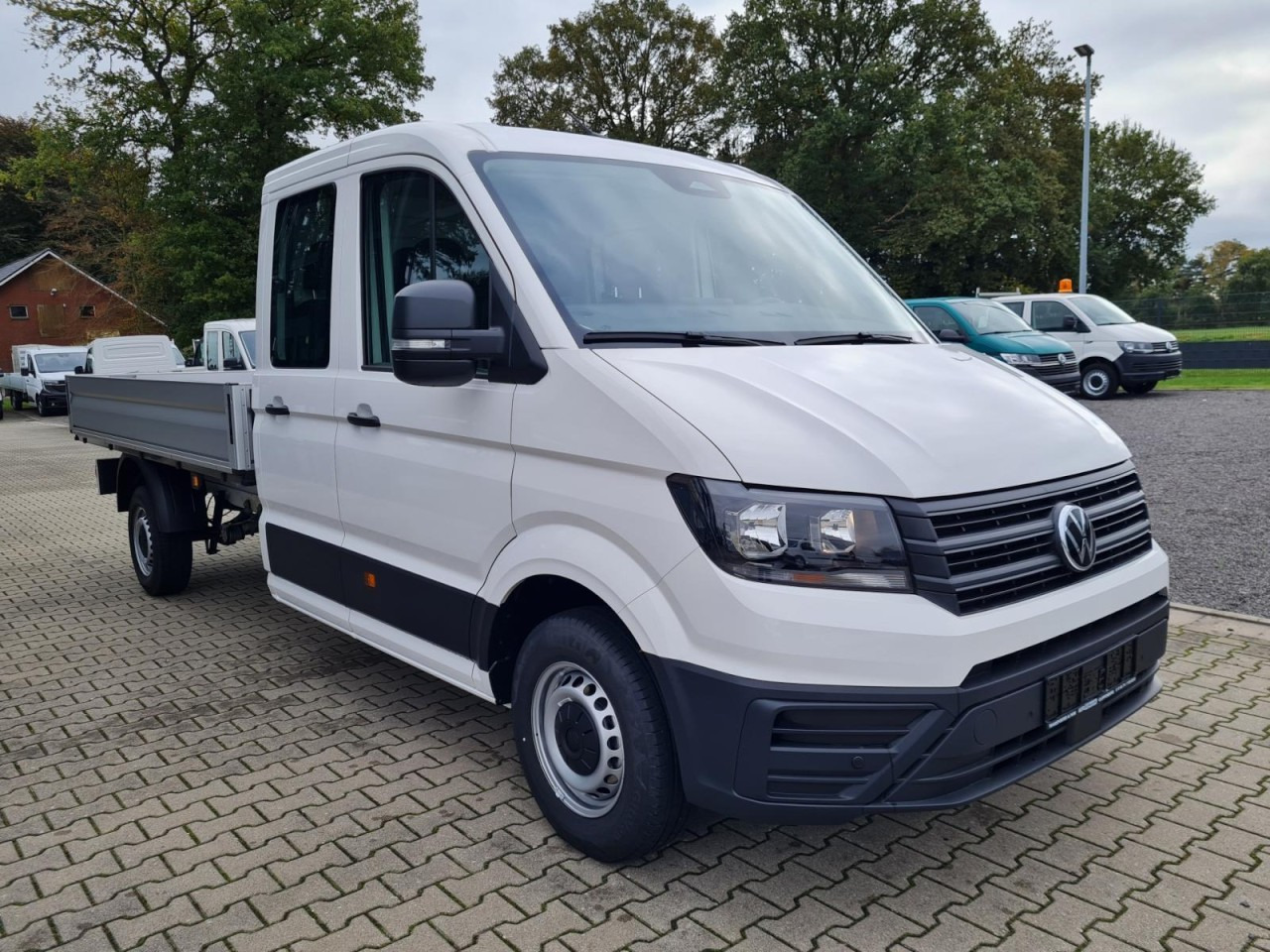 Volkswagen Crafter 35 Doka TDI Pritsche L4 AHK Komfortsitz - Легка бортова вантажівка, Вантажопасажирський фургон: фото 3 Volkswagen Crafter 35 Doka TDI Pritsche L4 AHK Komfortsitz - Легка бортова вантажівка, Вантажопасажирський фургон: фото 3