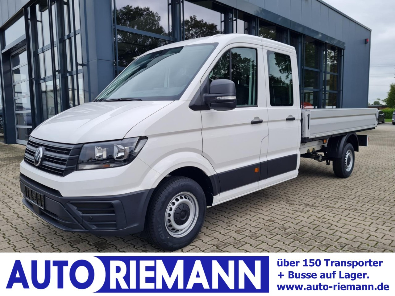 Volkswagen Crafter 35 Doka TDI Pritsche L4 AHK Komfortsitz - Легка бортова вантажівка, Вантажопасажирський фургон: фото 1 Volkswagen Crafter 35 Doka TDI Pritsche L4 AHK Komfortsitz - Легка бортова вантажівка, Вантажопасажирський фургон: фото 1