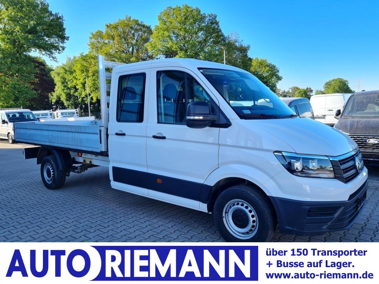 Volkswagen Crafter 35 Doka TDI lang AHK Klima - Легка бортова вантажівка, Вантажопасажирський фургон: фото 1 Volkswagen Crafter 35 Doka TDI lang AHK Klima - Легка бортова вантажівка, Вантажопасажирський фургон: фото 1