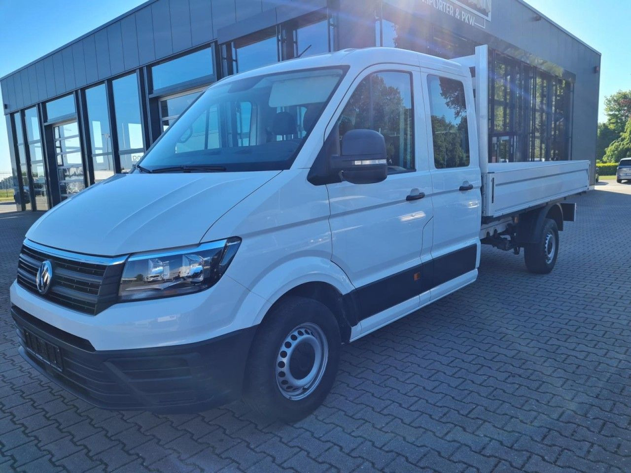 Volkswagen Crafter 35 Doka TDI lang AHK Klima - Легка бортова вантажівка, Вантажопасажирський фургон: фото 3 Volkswagen Crafter 35 Doka TDI lang AHK Klima - Легка бортова вантажівка, Вантажопасажирський фургон: фото 3