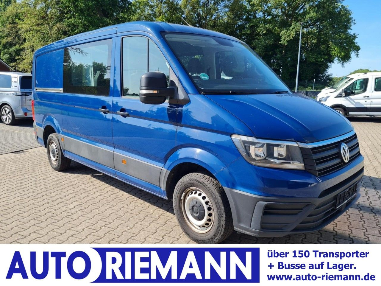 Volkswagen Crafter 35 Kasten Plus Doka mixto NAVI AHK 6 Sit - Суцільнометалевий фургон, Вантажопасажирський фургон: фото 1 Volkswagen Crafter 35 Kasten Plus Doka mixto NAVI AHK 6 Sit - Суцільнометалевий фургон, Вантажопасажирський фургон: фото 1