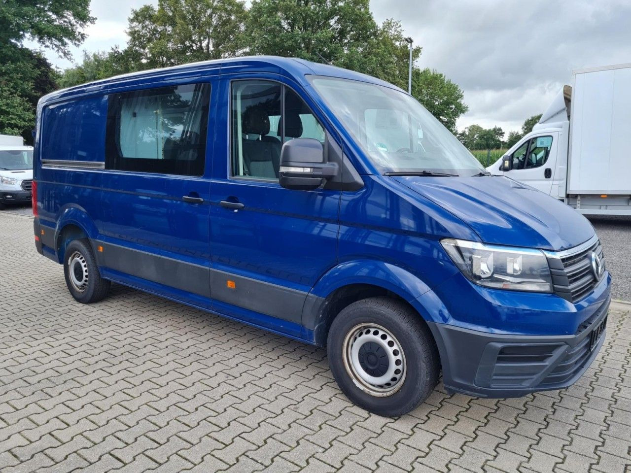 Volkswagen Crafter 35 Kasten Plus Doka mixto NAVI AHK 6 Sit - Суцільнометалевий фургон, Вантажопасажирський фургон: фото 3 Volkswagen Crafter 35 Kasten Plus Doka mixto NAVI AHK 6 Sit - Суцільнометалевий фургон, Вантажопасажирський фургон: фото 3