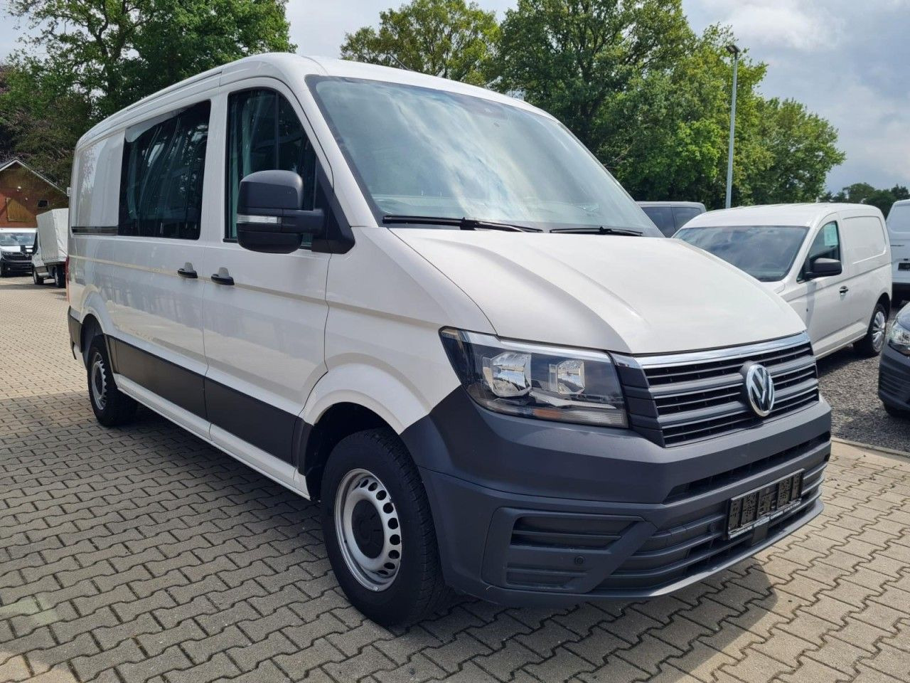 Volkswagen Crafter 35 Kasten Plus Doka mixto TDI L2H2 AHK - Суцільнометалевий фургон, Вантажопасажирський фургон: фото 3 Volkswagen Crafter 35 Kasten Plus Doka mixto TDI L2H2 AHK - Суцільнометалевий фургон, Вантажопасажирський фургон: фото 3