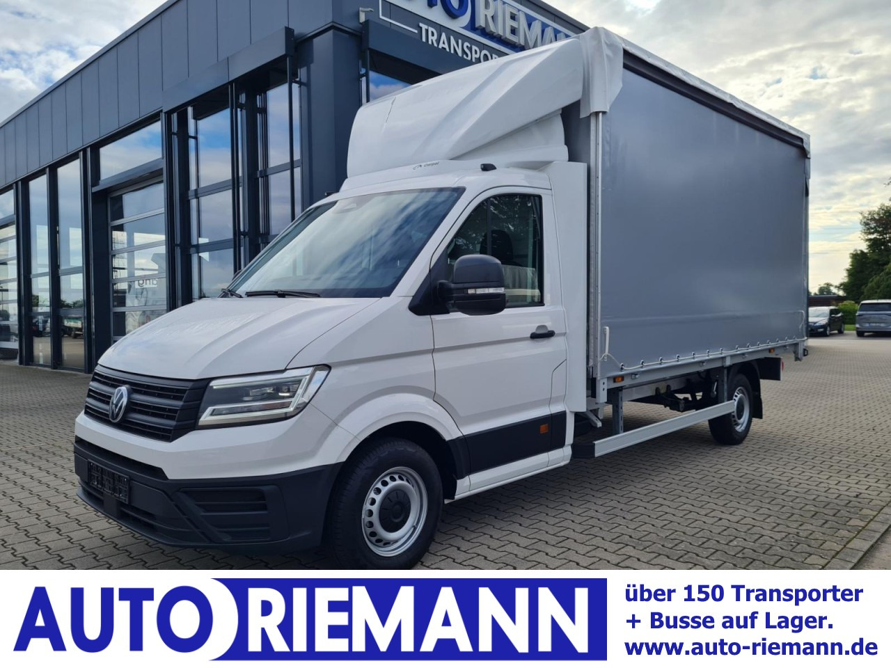Volkswagen Crafter 35 TDI Pritsche Schiebe Plane ERGO LED TEMPOMAT - Тентований фургон: фото 1 Volkswagen Crafter 35 TDI Pritsche Schiebe Plane ERGO LED TEMPOMAT - Тентований фургон: фото 1