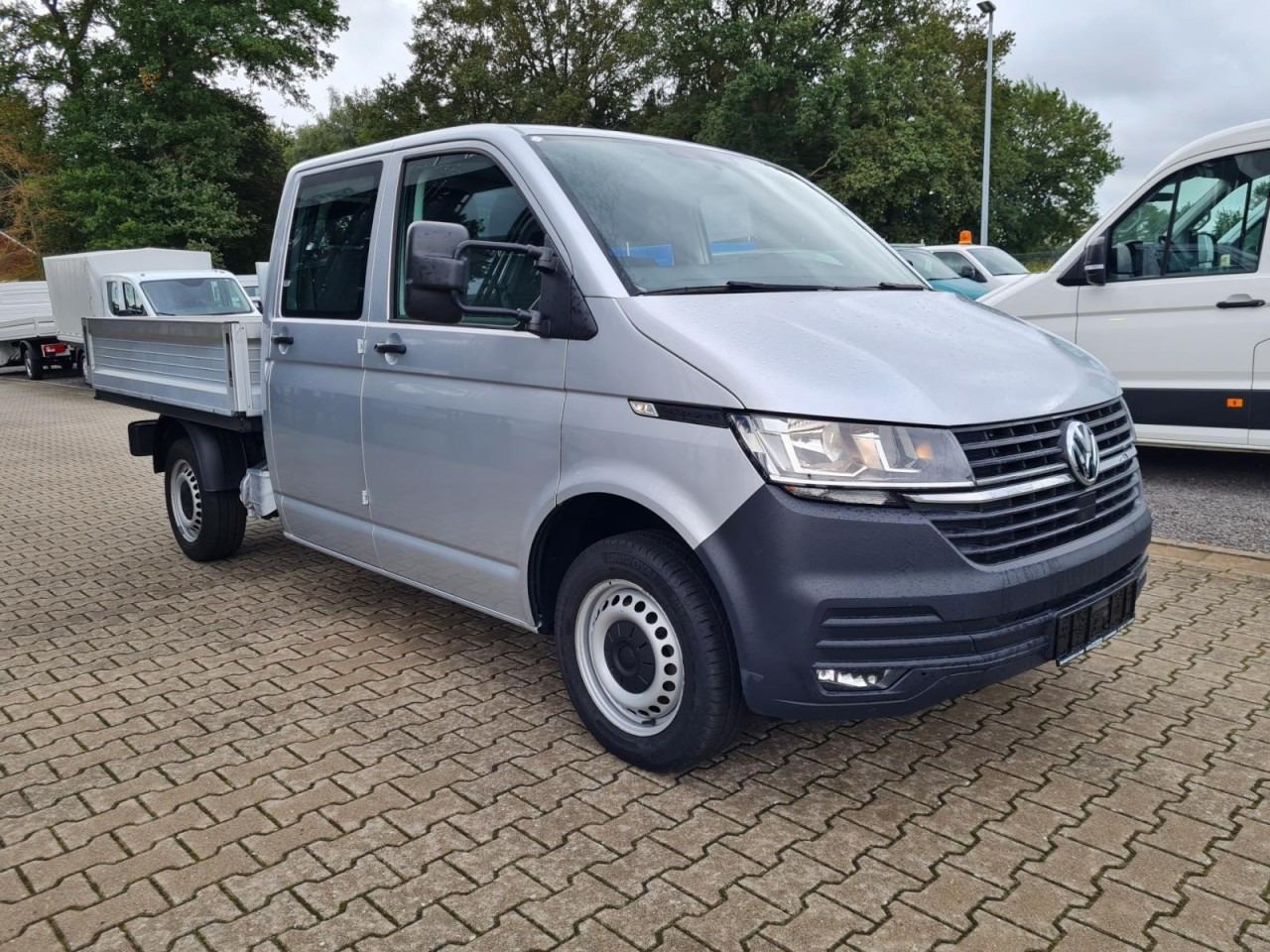 Volkswagen T6.1 Doka Pritsche Plane 6-Sitze Klima Komfort - Легка бортова вантажівка, Вантажопасажирський фургон: фото 3 Volkswagen T6.1 Doka Pritsche Plane 6-Sitze Klima Komfort - Легка бортова вантажівка, Вантажопасажирський фургон: фото 3