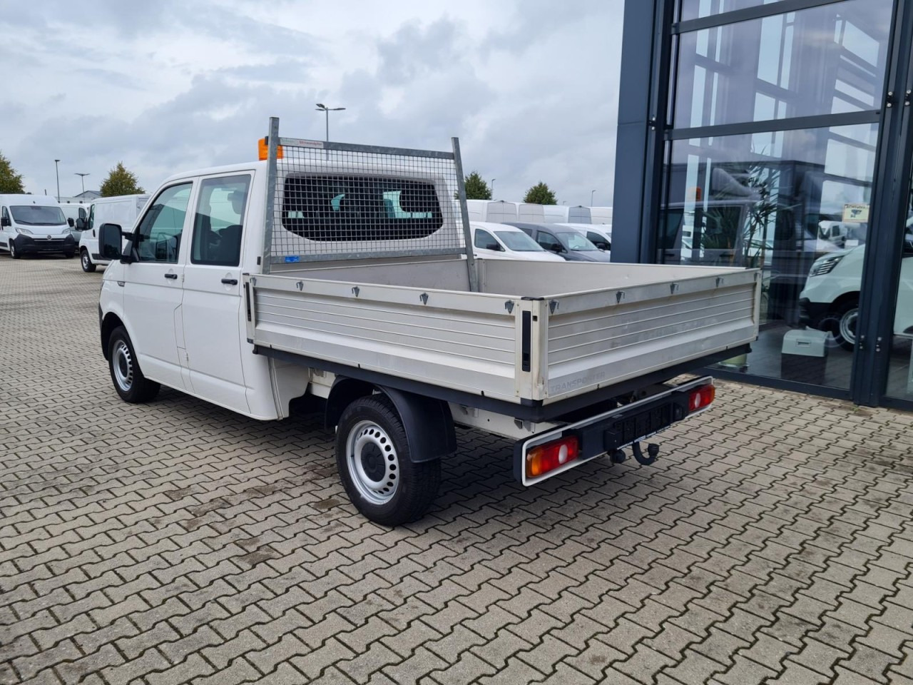 Легка бортова вантажівка Volkswagen T6 Doka TDI LR AHK Leiterträger Klima STANDHEIZ: фото 8