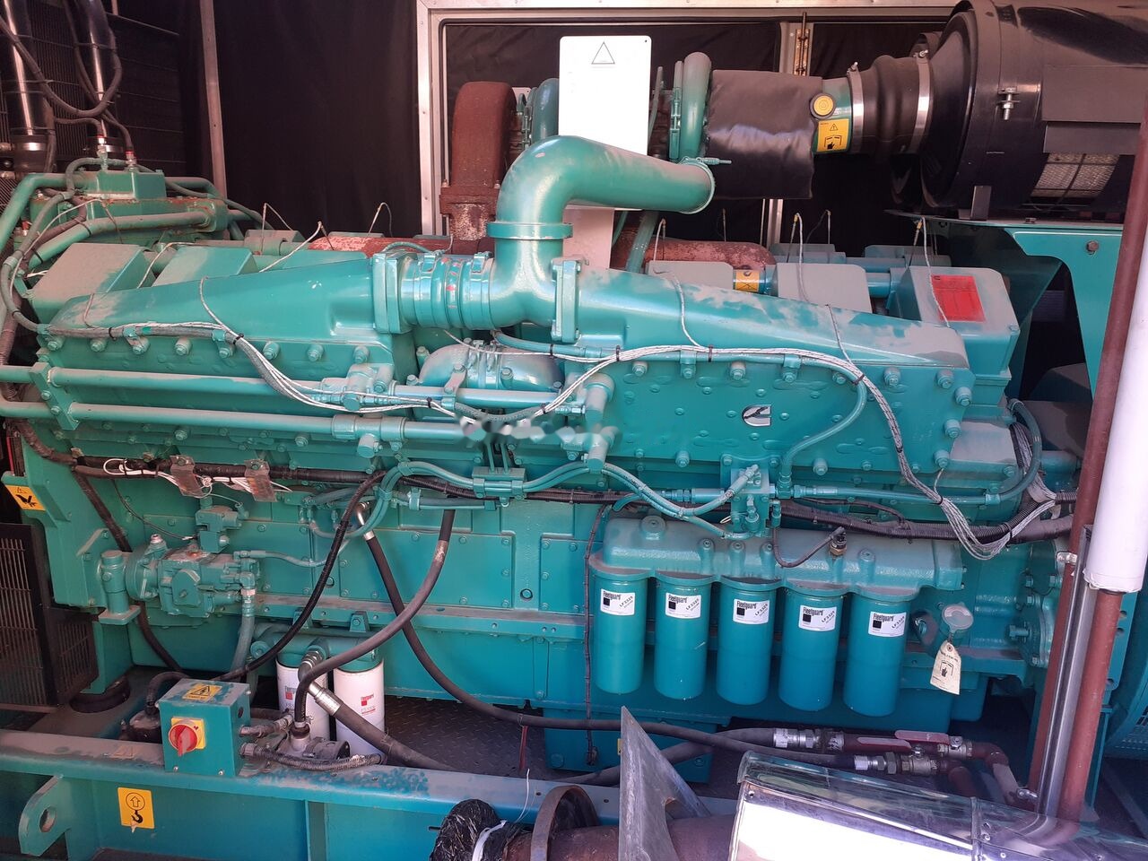 MAN MAN Generator Set Stamford 640 KW 800 KVA Diesel, 2017 Model, 931 HP, 8000 kg, Low Hours, For Sale in Poland в лізинг MAN MAN Generator Set Stamford 640 KW 800 KVA Diesel, 2017 Model, 931 HP, 8000 kg, Low Hours, For Sale in Poland: фото 48