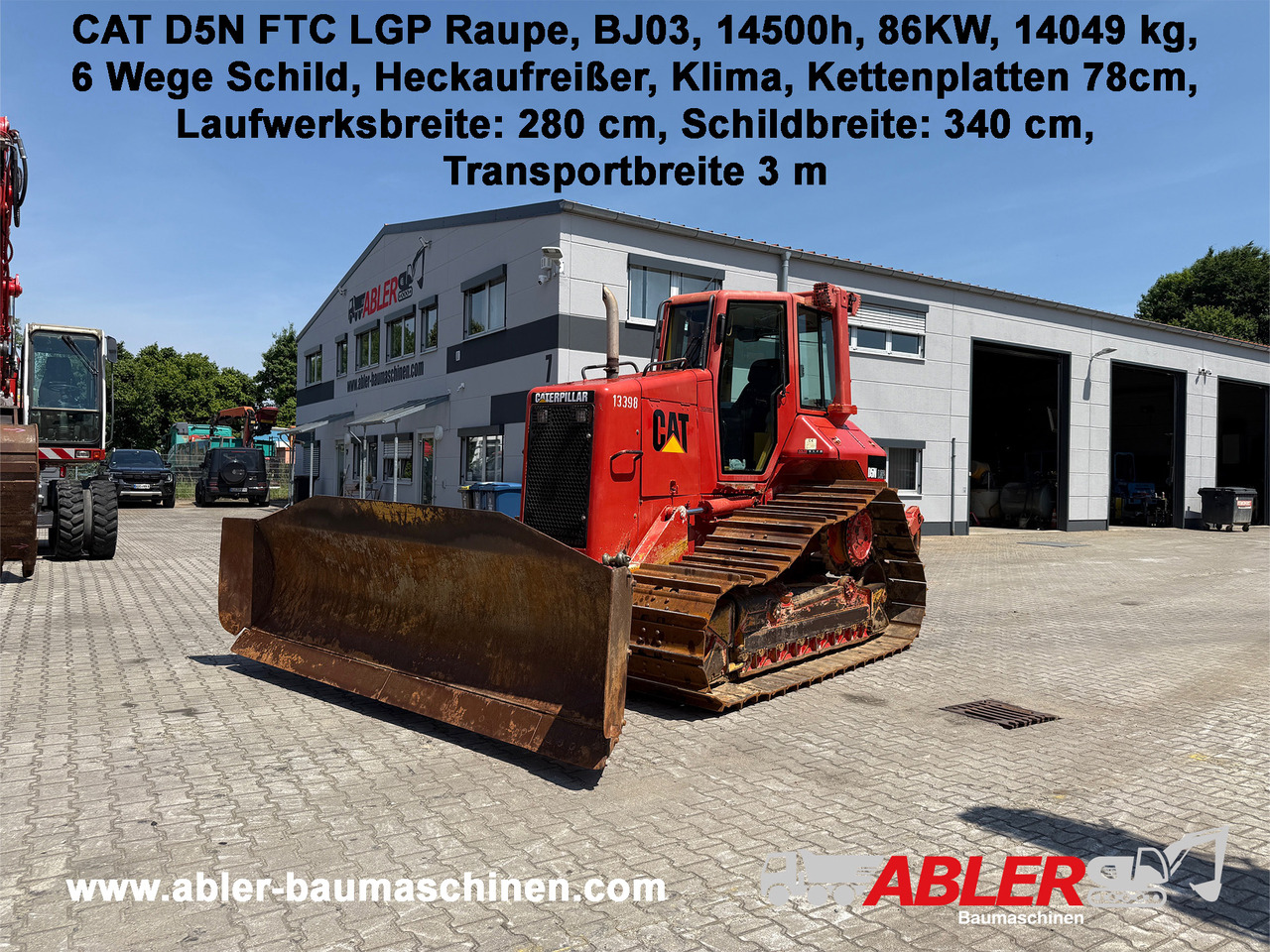 CATERPILLAR D5N FTC LGP Raupe mit 6-Wege + Heckaufreißer - Бульдозер: фото 1 CATERPILLAR D5N FTC LGP Raupe mit 6-Wege + Heckaufreißer - Бульдозер: фото 1