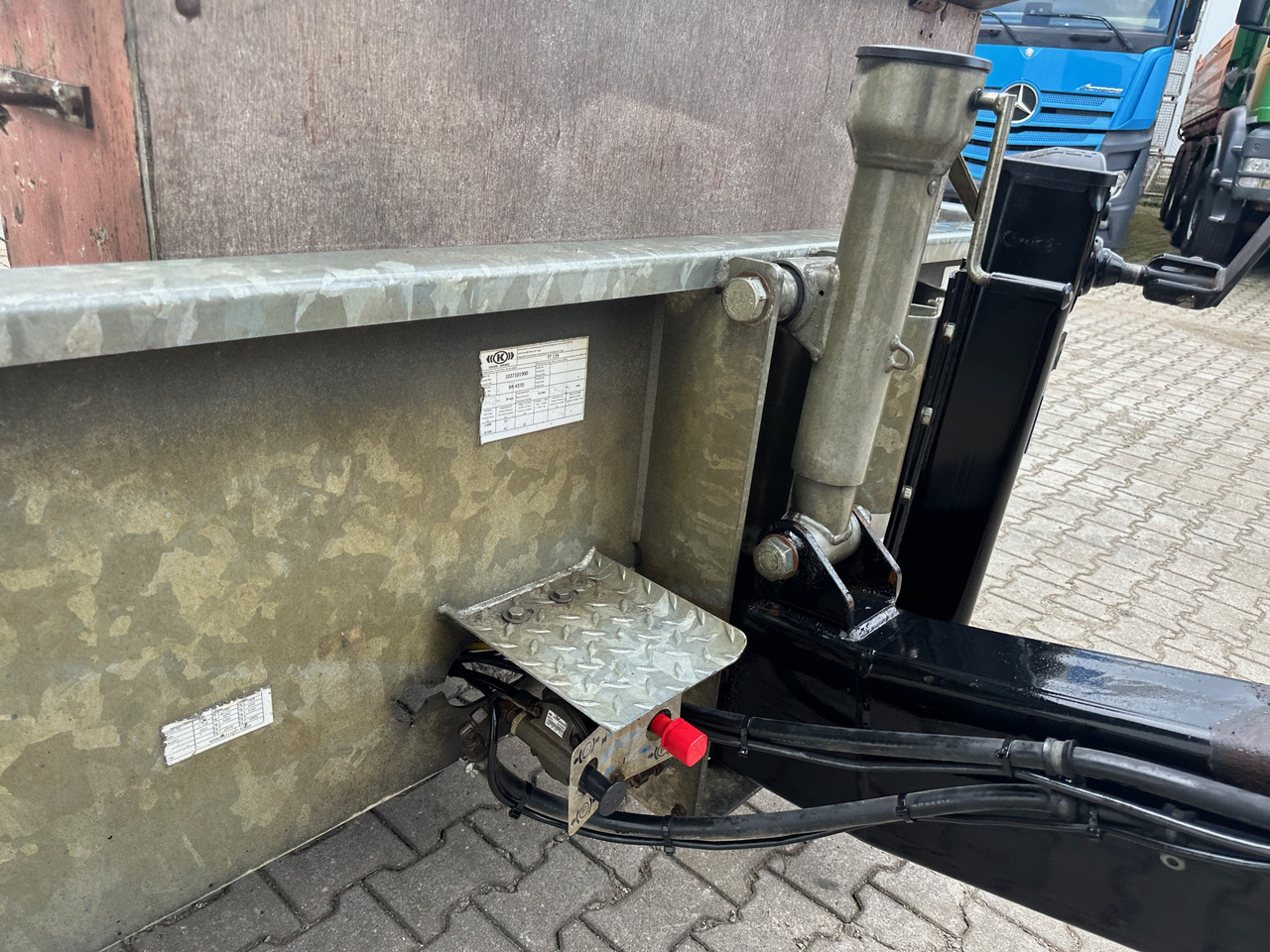 Низькорамна платформа причіп Demmler Tandem-Tiefladeranhänger Fräsenanhänger: фото 8