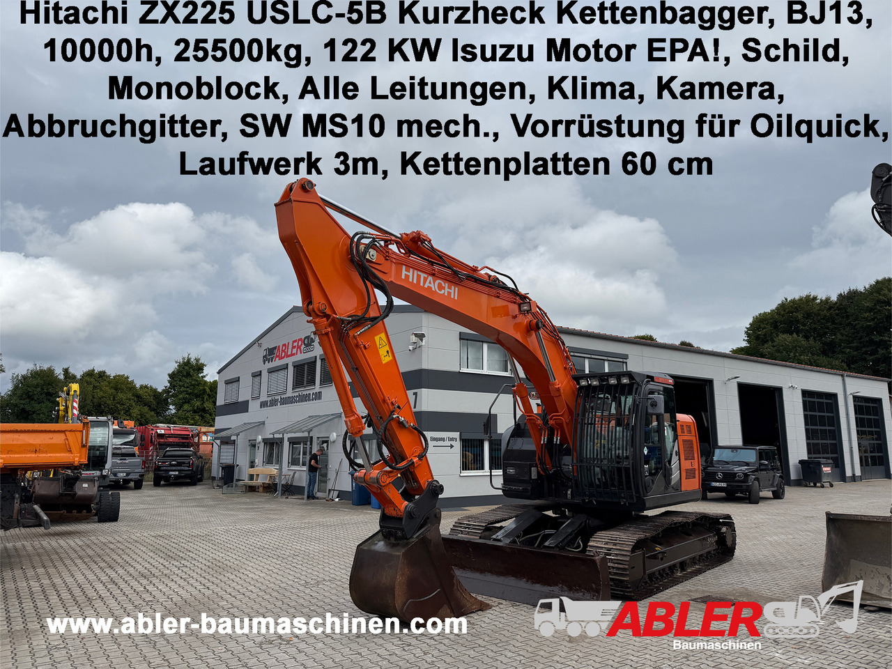 Hitachi ZX225 USLC-5B Kurzheck Kettenbagger - Екскаватор: фото 1 Hitachi ZX225 USLC-5B Kurzheck Kettenbagger - Екскаватор: фото 1