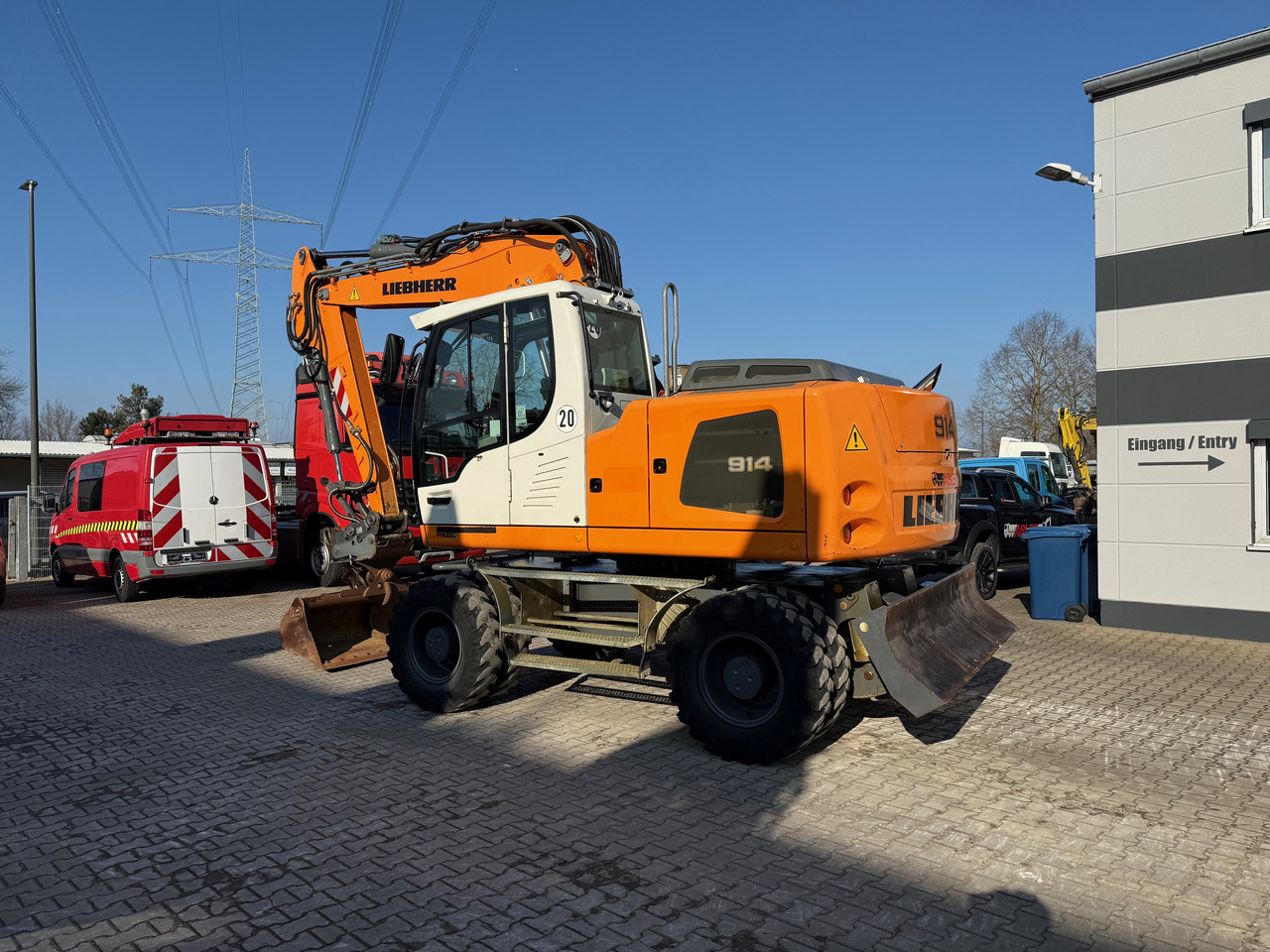 Liebherr A914 Mobilbagger OQ65 Klima - Колісний екскаватор: фото 4 Liebherr A914 Mobilbagger OQ65 Klima - Колісний екскаватор: фото 4