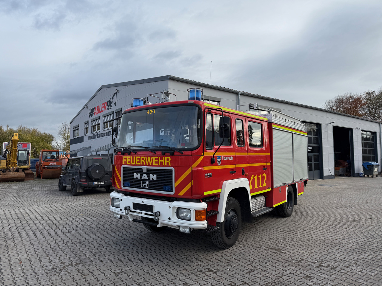 MAN 12.222 LF16 Feuerwehr-LKW - Пожежна машина: фото 2 MAN 12.222 LF16 Feuerwehr-LKW - Пожежна машина: фото 2