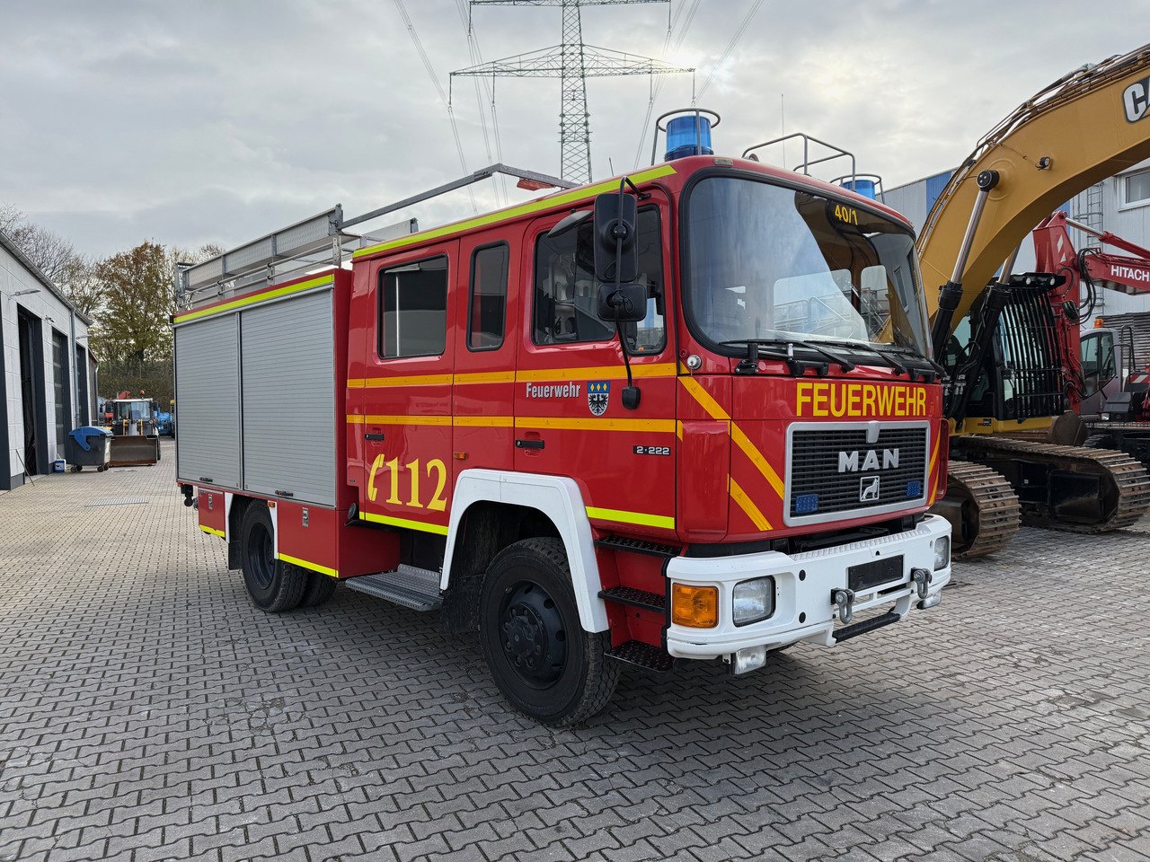 MAN 12.222 LF16 Feuerwehr-LKW - Пожежна машина: фото 3 MAN 12.222 LF16 Feuerwehr-LKW - Пожежна машина: фото 3