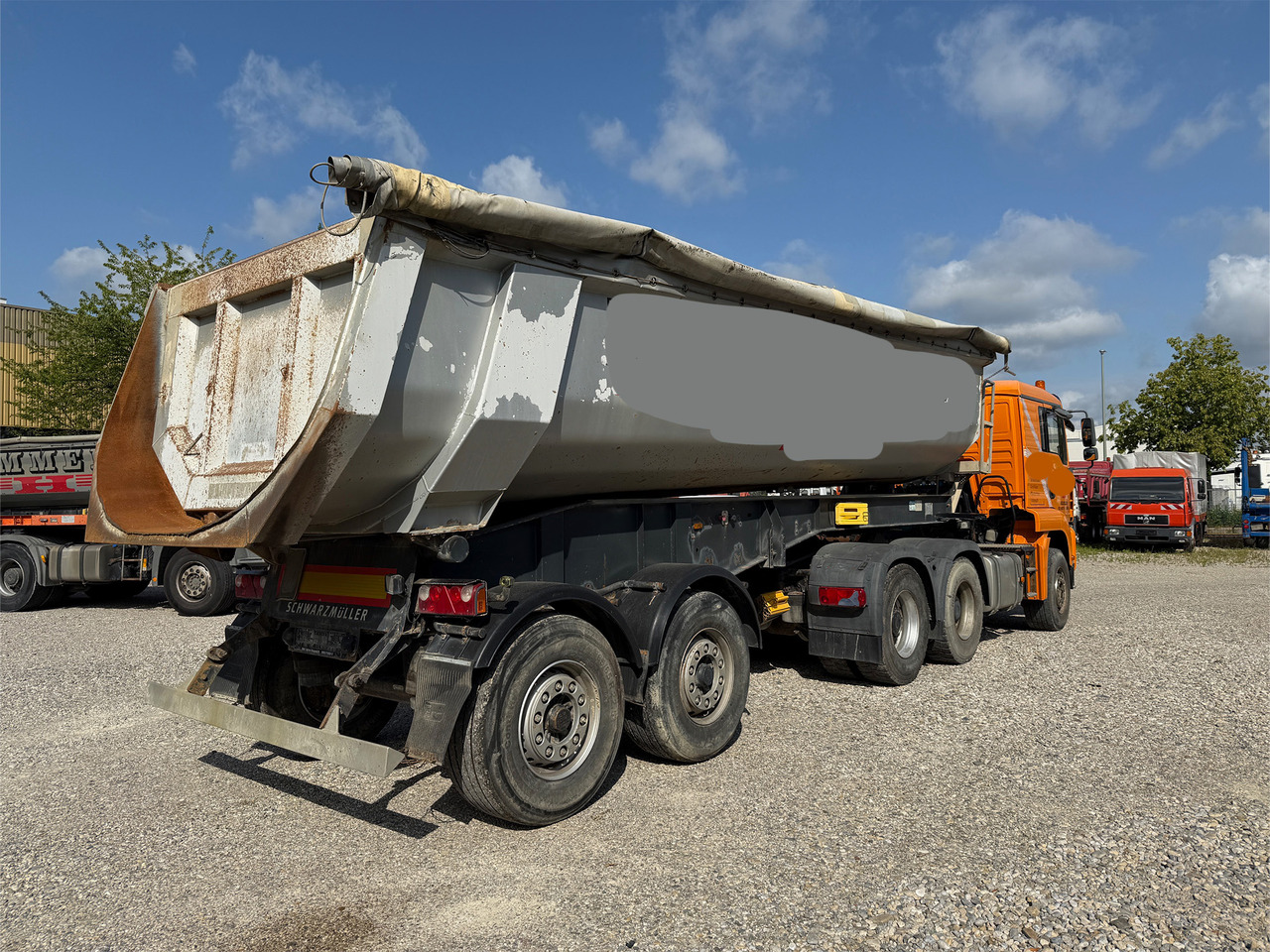MAN TGA 26.480 6x4 SZM mit Kippauflieger - Самоскид вантажівка: фото 5 MAN TGA 26.480 6x4 SZM mit Kippauflieger - Самоскид вантажівка: фото 5