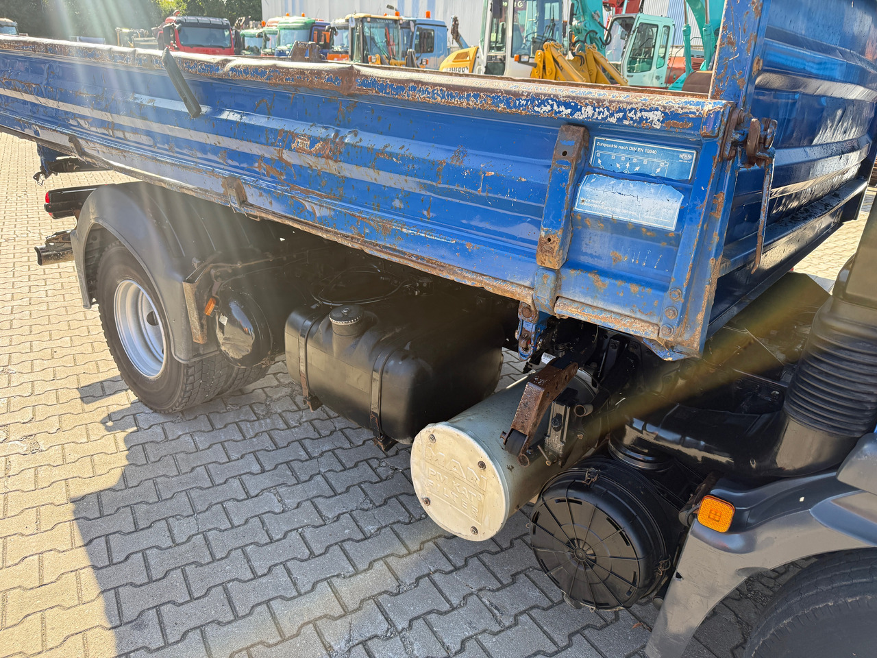 Самоскид вантажівка MAN TGL 8.180 3-Seiten-Kipper 2x AHK: фото 11