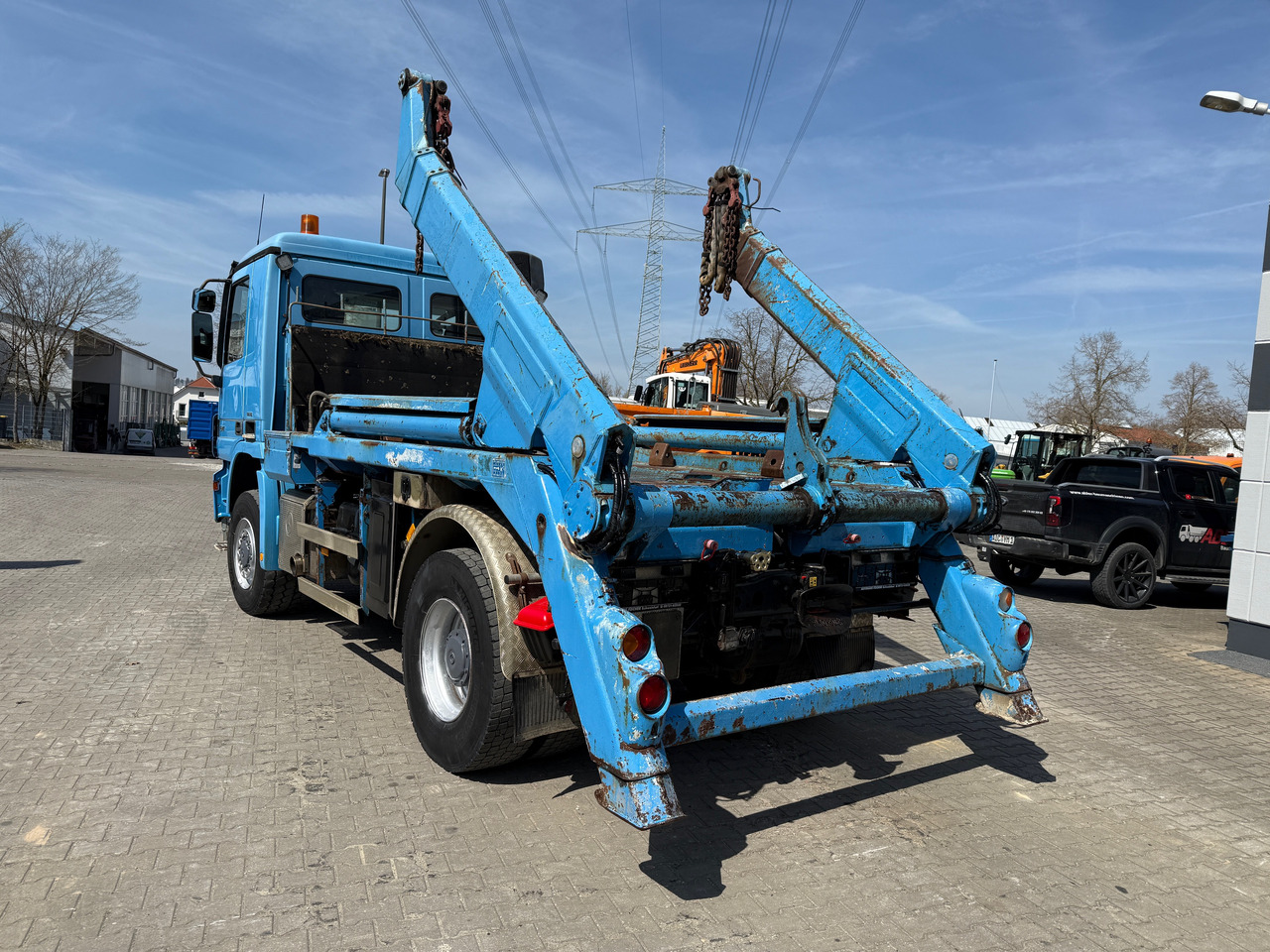 Mercedes-Benz 1841 Actros MP2 Absetzkipper 4x4 Allrad Klima - Скіповий навантажувач вантажівка: фото 5 Mercedes-Benz 1841 Actros MP2 Absetzkipper 4x4 Allrad Klima - Скіповий навантажувач вантажівка: фото 5