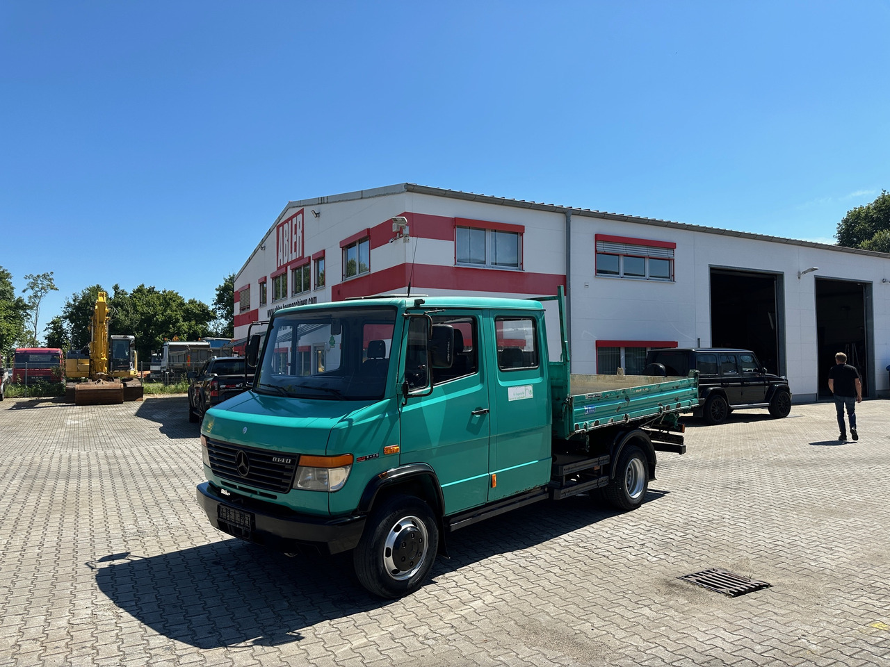 Mercedes-Benz 814 D Vario DOKA 3-Seiten-Kipper Meiller - Самоскид вантажівка: фото 3 Mercedes-Benz 814 D Vario DOKA 3-Seiten-Kipper Meiller - Самоскид вантажівка: фото 3