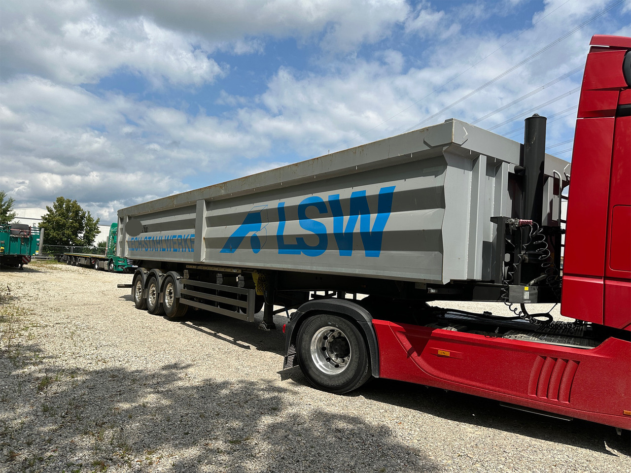 Reisch RHKS-3-SG13 Stahl Kippmulde 50 m3 - Самоскид напівпричіп: фото 2 Reisch RHKS-3-SG13 Stahl Kippmulde 50 m3 - Самоскид напівпричіп: фото 2