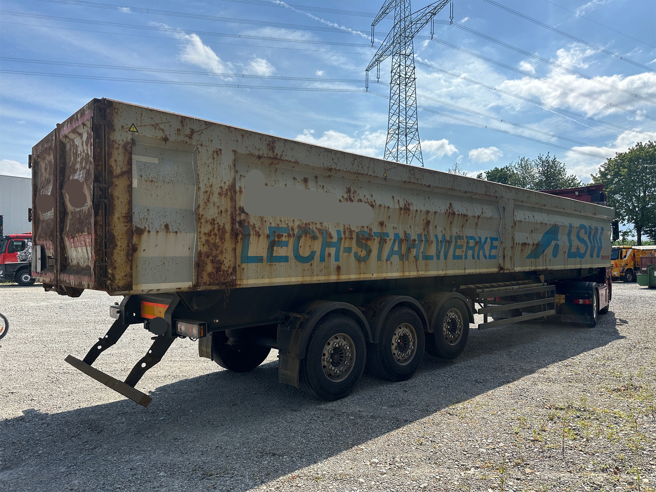 Reisch RHKS-35/24SL Stahl Kippmulde 50 m3 Metallschrott - Самоскид напівпричіп: фото 5 Reisch RHKS-35/24SL Stahl Kippmulde 50 m3 Metallschrott - Самоскид напівпричіп: фото 5