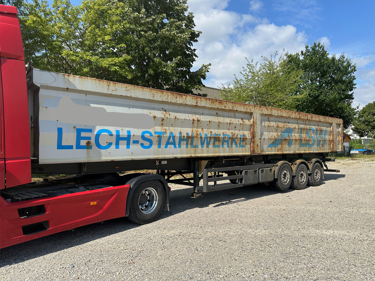 Reisch RHKS-35/24SL Stahl Kippmulde 50 m3 Metallschrott - Самоскид напівпричіп: фото 3 Reisch RHKS-35/24SL Stahl Kippmulde 50 m3 Metallschrott - Самоскид напівпричіп: фото 3