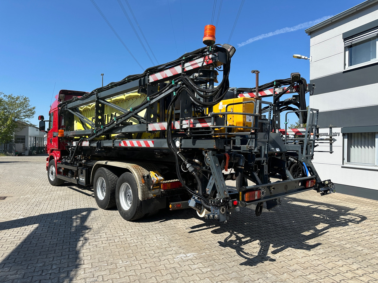 Scania R580 Abrollkipper V8 Mit Küpper Weisser Enteisungsgerät 45m - Гаковий мультиліфт вантажівка: фото 5 Scania R580 Abrollkipper V8 Mit Küpper Weisser Enteisungsgerät 45m - Гаковий мультиліфт вантажівка: фото 5