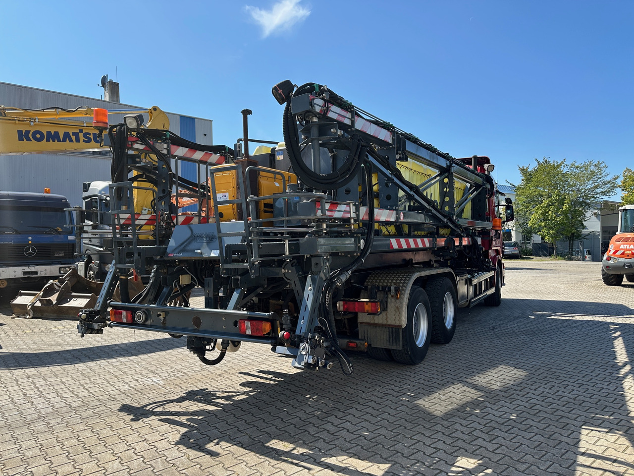 Scania R580 Abrollkipper V8 Mit Küpper Weisser Enteisungsgerät 45m - Гаковий мультиліфт вантажівка: фото 4 Scania R580 Abrollkipper V8 Mit Küpper Weisser Enteisungsgerät 45m - Гаковий мультиліфт вантажівка: фото 4