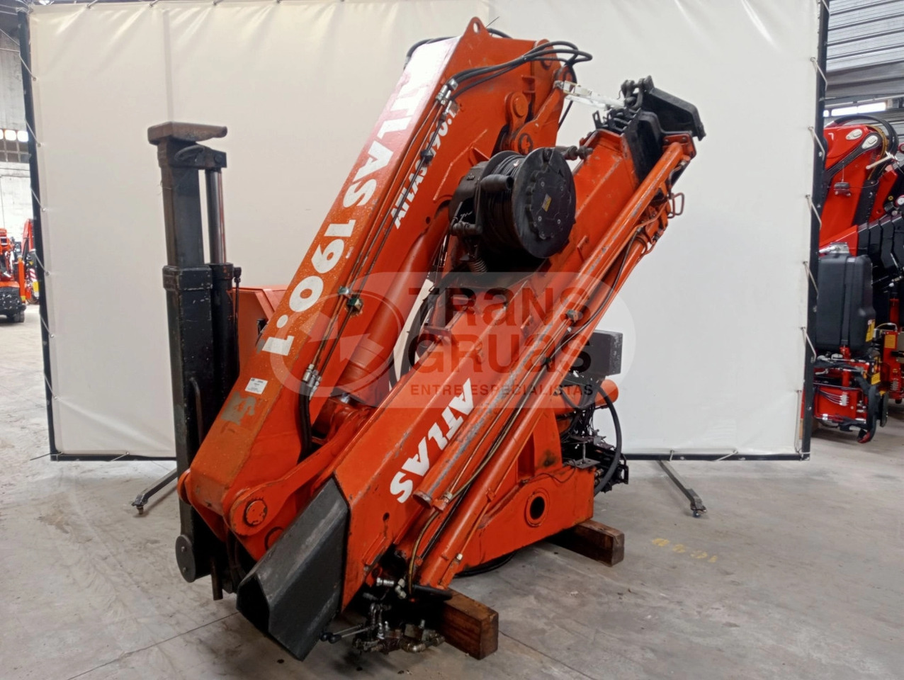 Grúa Atlas AK 190.1 A5 - Кран-маніпулятор в категорії Вантажівки: фото 5 Grúa Atlas AK 190.1 A5 - Кран-маніпулятор в категорії Вантажівки: фото 5