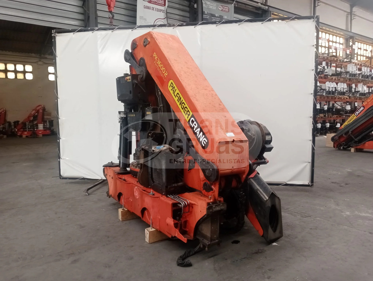 Grúa hidráulica Palfinger PK 36002 - Кран-маніпулятор: фото 3 Grúa hidráulica Palfinger PK 36002 - Кран-маніпулятор: фото 3