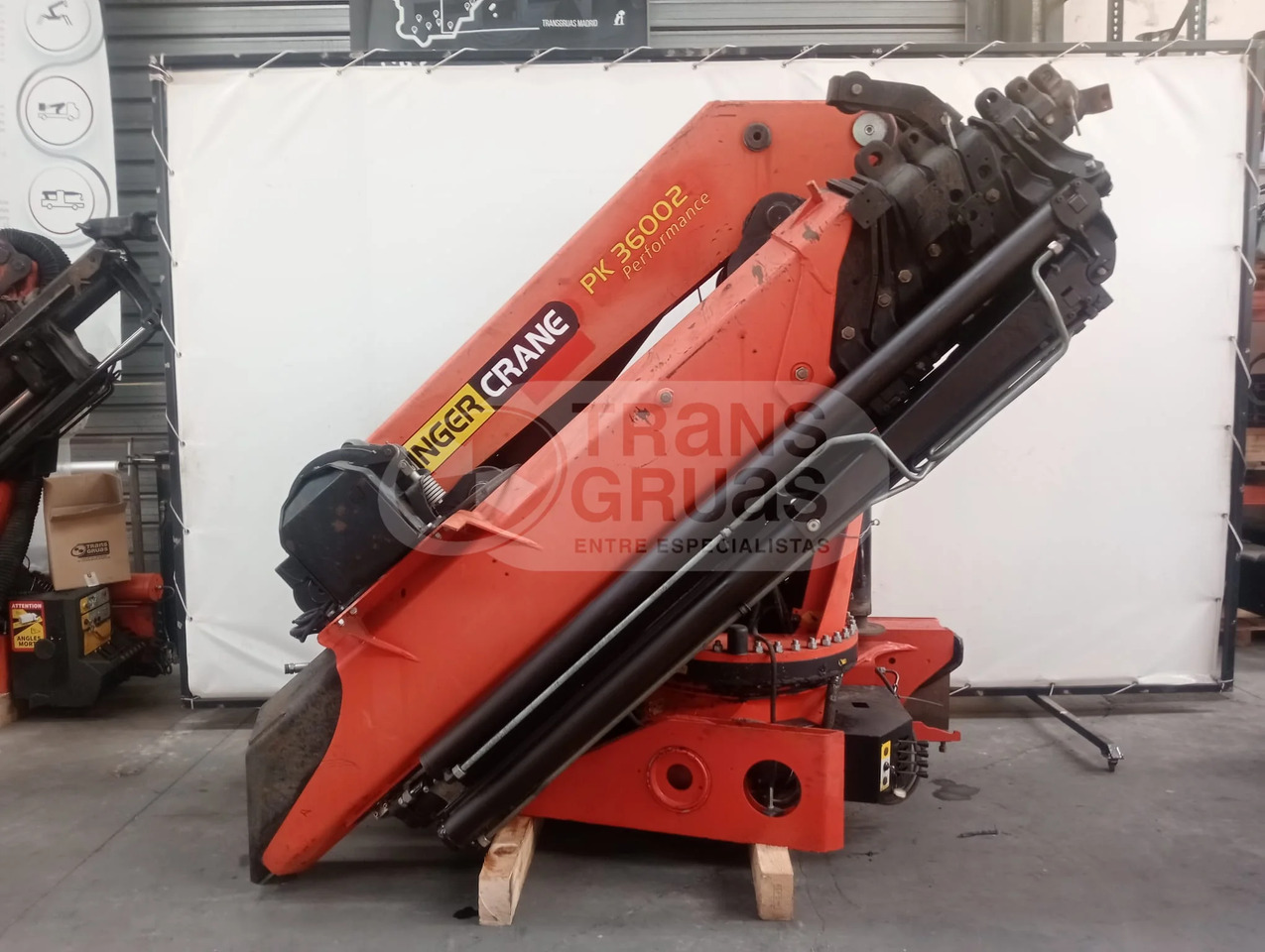Grúa hidráulica Palfinger PK 36002 - Кран-маніпулятор: фото 3 Grúa hidráulica Palfinger PK 36002 - Кран-маніпулятор: фото 3