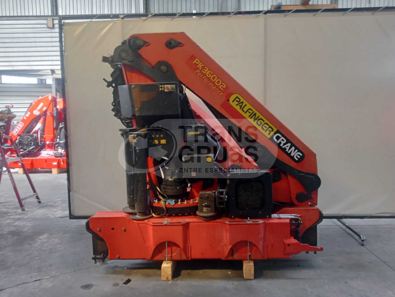 Grúa hidráulica Palfinger PK 36002 - Кран-маніпулятор: фото 2 Grúa hidráulica Palfinger PK 36002 - Кран-маніпулятор: фото 2