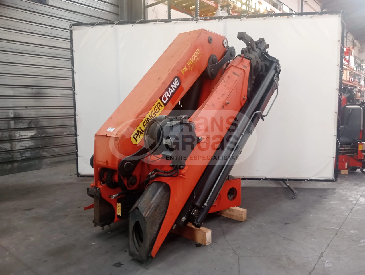 Grúa hidráulica Palfinger PK 36002 - Кран-маніпулятор: фото 4 Grúa hidráulica Palfinger PK 36002 - Кран-маніпулятор: фото 4
