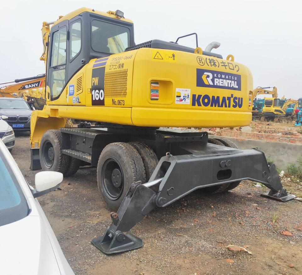 Komatsu PW160 - Колісний екскаватор: фото 5 Komatsu PW160 - Колісний екскаватор: фото 5
