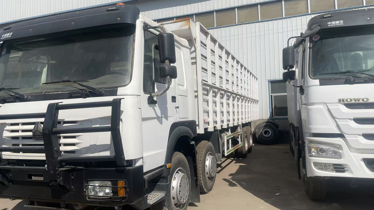 SINOTRUK HOWO 8*4 WITH FENCE DUMP TRUCK LIVESTOCK TRUCK - Самоскид вантажівка: фото 3 SINOTRUK HOWO 8*4 WITH FENCE DUMP TRUCK LIVESTOCK TRUCK - Самоскид вантажівка: фото 3