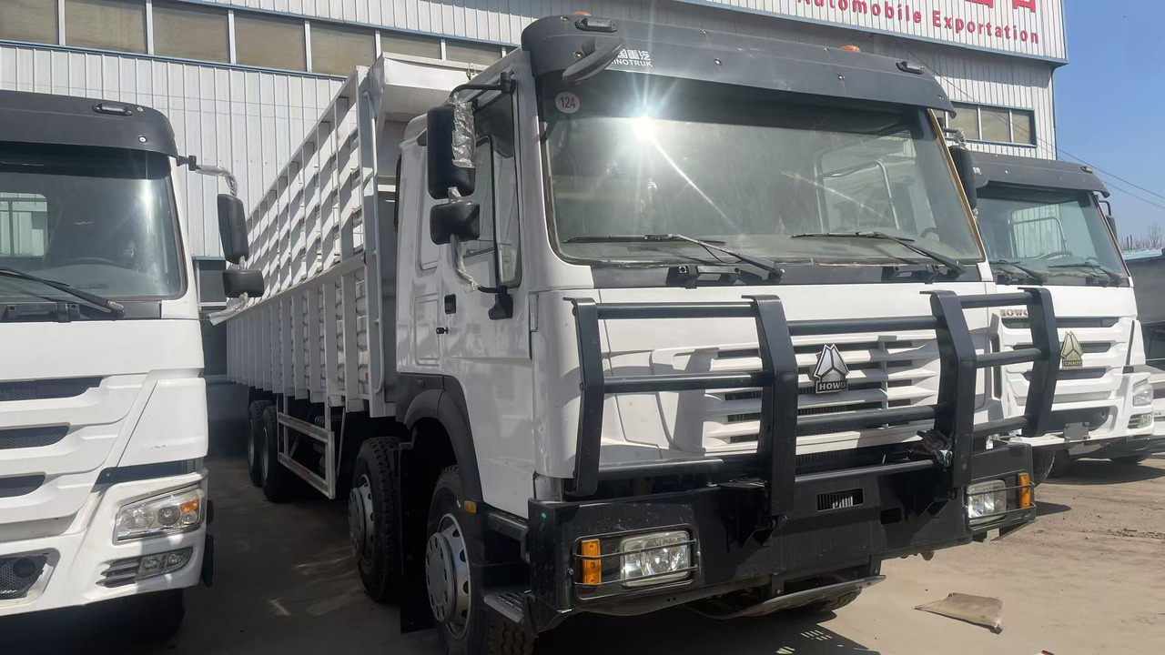 SINOTRUK HOWO 8*4 WITH FENCE DUMP TRUCK LIVESTOCK TRUCK - Самоскид вантажівка: фото 4 SINOTRUK HOWO 8*4 WITH FENCE DUMP TRUCK LIVESTOCK TRUCK - Самоскид вантажівка: фото 4