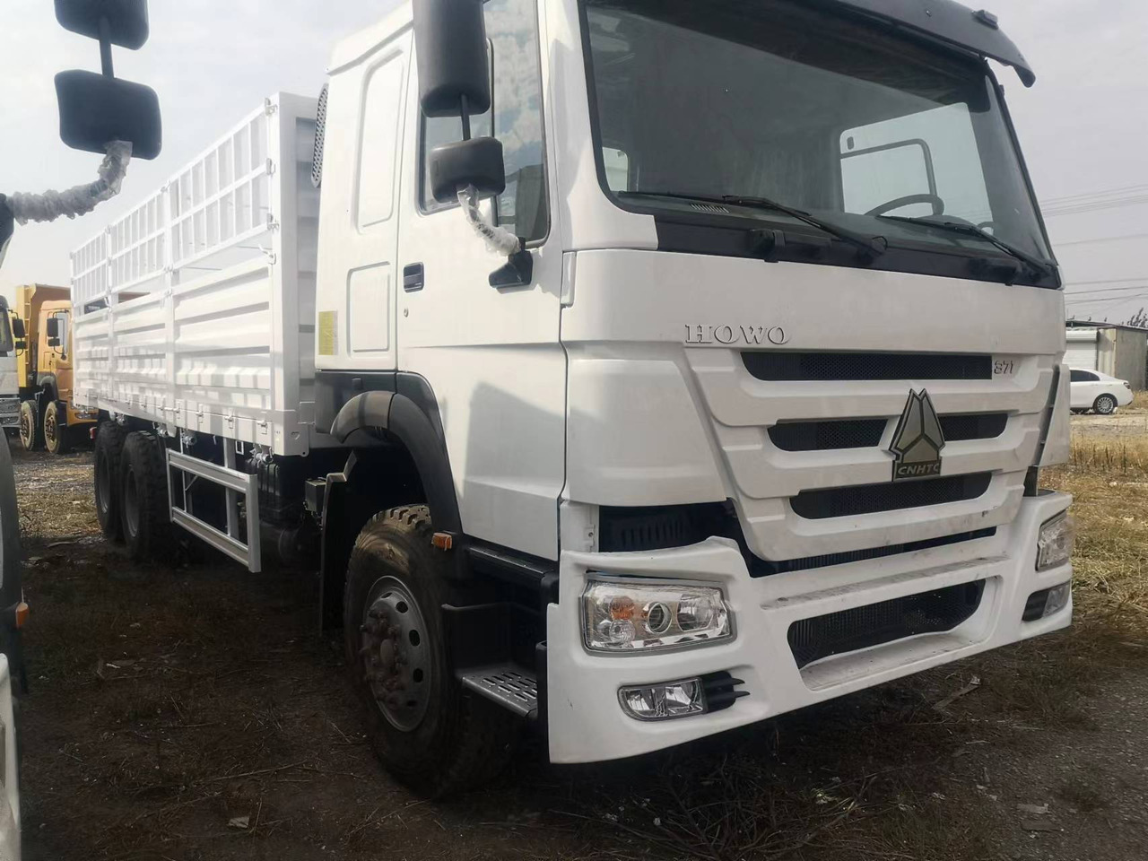 SINOTRUK HOWO DUMP TRUCK LIVESTOCK TRUCK WITH FENCE 371 380 400 420 460 HP - Для перевезення худоби вантажівка: фото 3 SINOTRUK HOWO DUMP TRUCK LIVESTOCK TRUCK WITH FENCE 371 380 400 420 460 HP - Для перевезення худоби вантажівка: фото 3