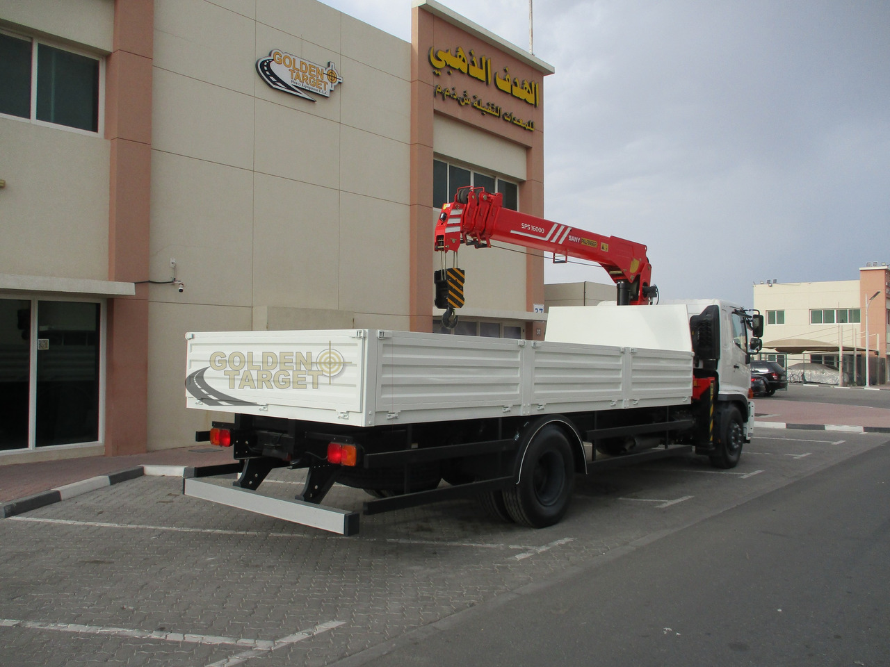 HINO 500 1625 4x2 with SANY PALFINGER SPS16000 Crane - Вантажівка з маніпулятором: фото 3 HINO 500 1625 4x2 with SANY PALFINGER SPS16000 Crane - Вантажівка з маніпулятором: фото 3