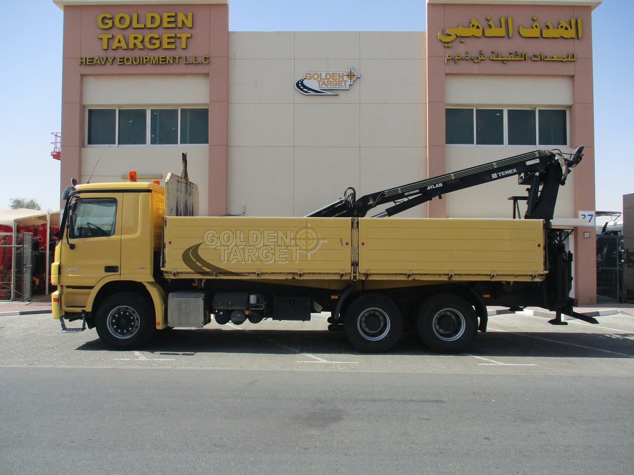 Вантажівка з маніпулятором MERCEDES-BENZ ACTROS 2644 6×4 with ATLAS 165.2 Block Crane: фото 6