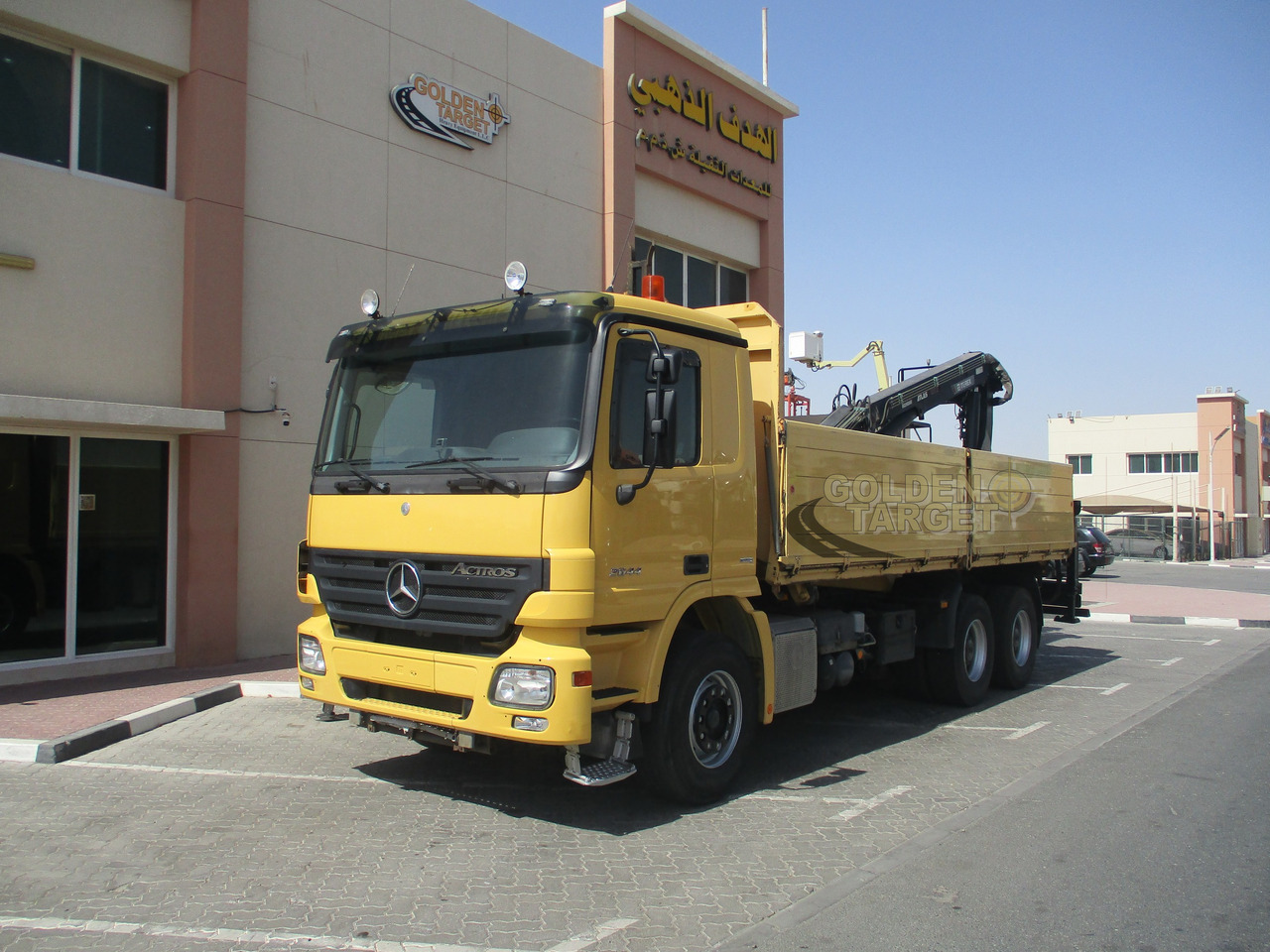 MERCEDES-BENZ ACTROS 2644 6×4 with ATLAS 165.2 Block Crane - Вантажівка з маніпулятором: фото 2 MERCEDES-BENZ ACTROS 2644 6×4 with ATLAS 165.2 Block Crane - Вантажівка з маніпулятором: фото 2