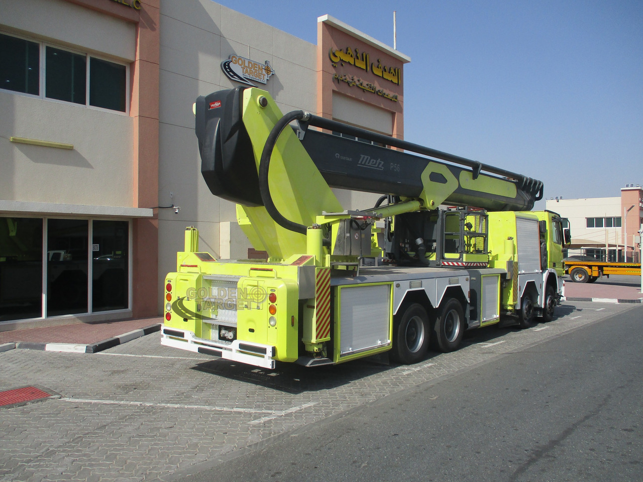 Mercedes ACTROS 4140 8x4 METZ P56 Fire Truck - Пожежна машина: фото 3 Mercedes ACTROS 4140 8x4 METZ P56 Fire Truck - Пожежна машина: фото 3