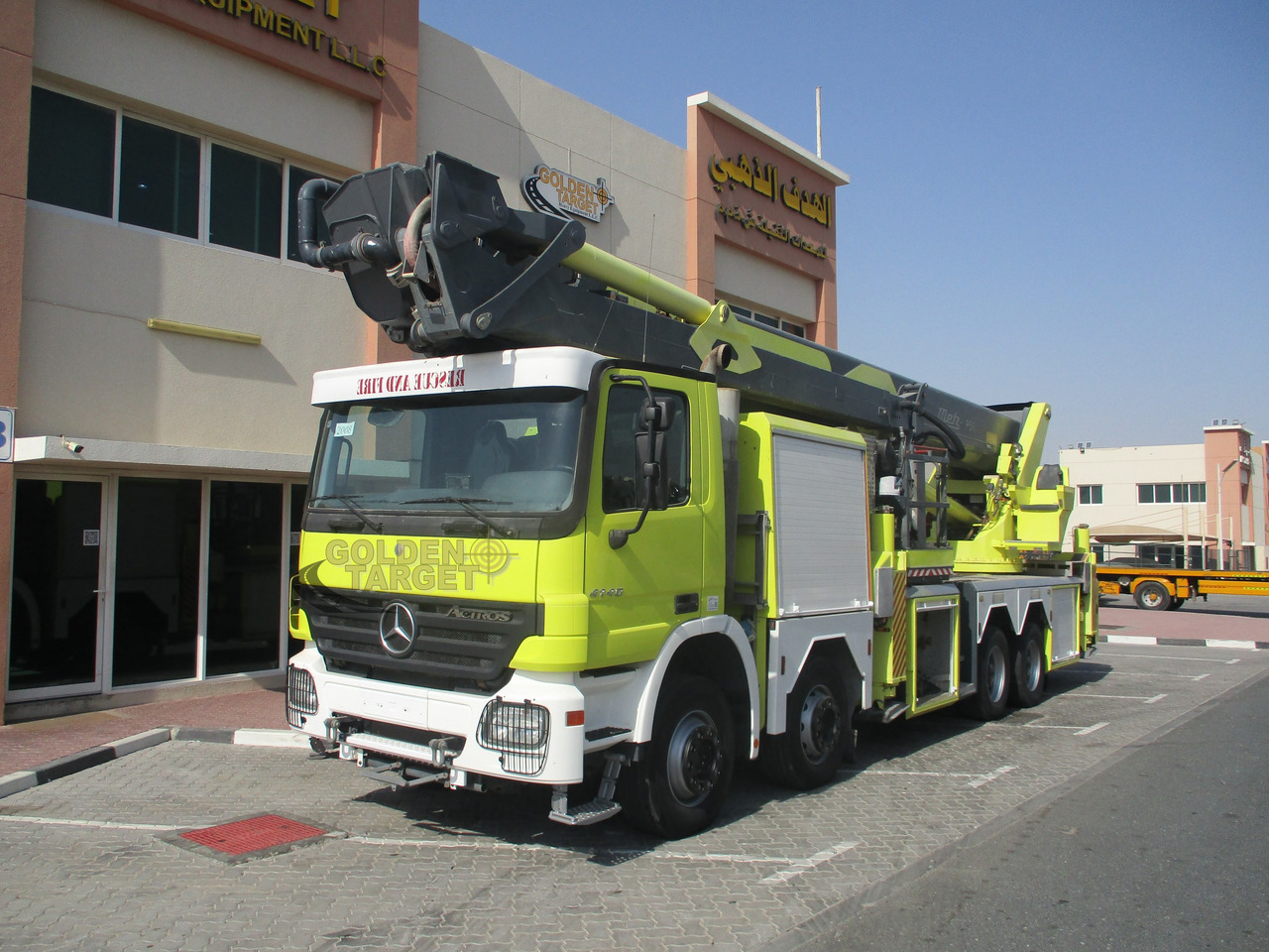 Mercedes ACTROS 4140 8x4 METZ P56 Fire Truck - Пожежна машина: фото 4 Mercedes ACTROS 4140 8x4 METZ P56 Fire Truck - Пожежна машина: фото 4