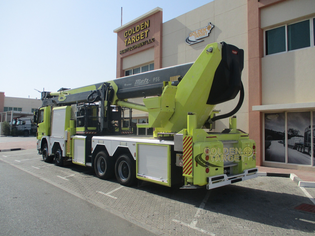 Пожежна машина Mercedes ACTROS 4140 8x4 METZ P56 Fire Truck: фото 6