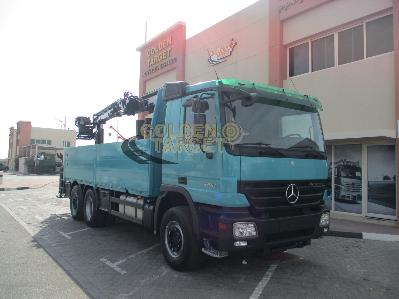 Mercedes-Benz Actros 2641 - Бортова вантажівка/ Платформа, Вантажівка з маніпулятором: фото 1 Mercedes-Benz Actros 2641 - Бортова вантажівка/ Платформа, Вантажівка з маніпулятором: фото 1