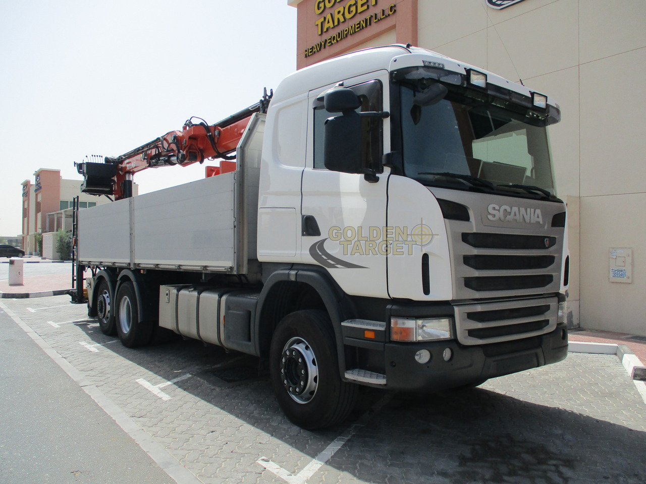 SCANIA G480 6x2 with ATLAS 210.2 Block Crane - Вантажівка з маніпулятором: фото 1 SCANIA G480 6x2 with ATLAS 210.2 Block Crane - Вантажівка з маніпулятором: фото 1