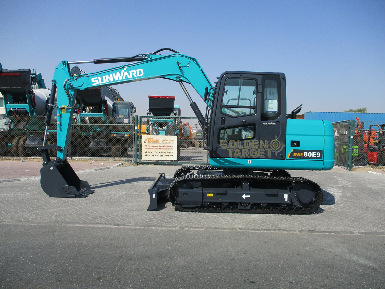 SUNWARD SWE80E9 Mini Hydraulic Excavator - Міні-екскаватор: фото 5 SUNWARD SWE80E9 Mini Hydraulic Excavator - Міні-екскаватор: фото 5